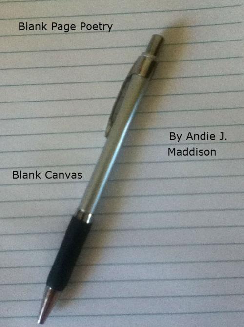 Cover of the book Blank Page Poetry by Andie J. Maddison, Vivid Publishing