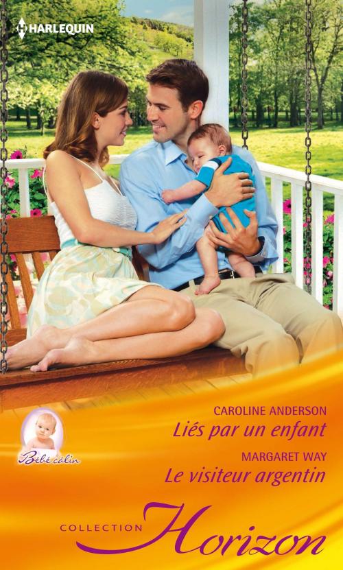 Cover of the book Liés par un enfant - Le visiteur argentin by Caroline Anderson, Margaret Way, Harlequin