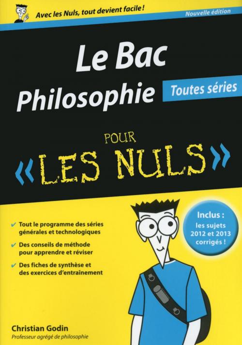 Cover of the book Bac Philosophie 2015 pour les Nuls by Christian GODIN, edi8