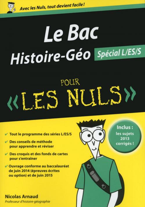 Cover of the book Bac Histoire-Géographie 2015 pour les Nuls by Nicolas ARNAUD, edi8