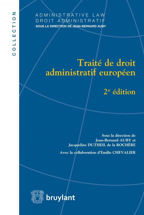 Cover of the book Traité de droit administratif européen by Emilie Chevalier, Bruylant