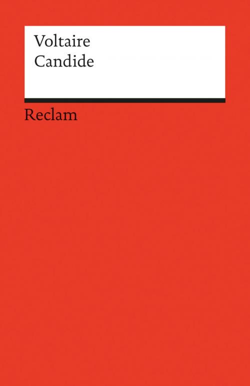 Cover of the book Candide ou l´Optimisme by Voltaire, Reclam Verlag