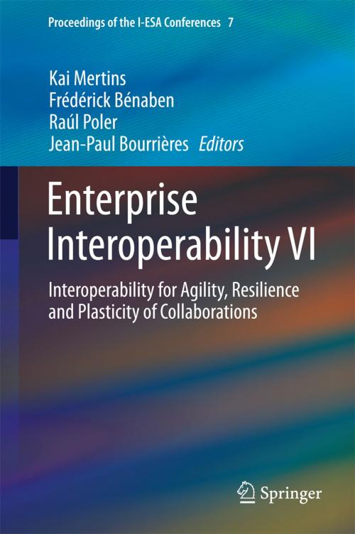 Cover of the book Enterprise Interoperability VI by , Springer International Publishing