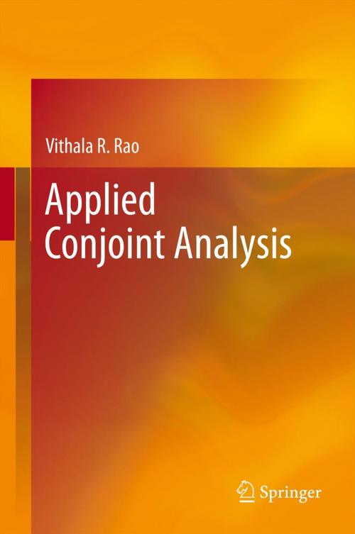 Cover of the book Applied Conjoint Analysis by Vithala R. Rao, Springer Berlin Heidelberg