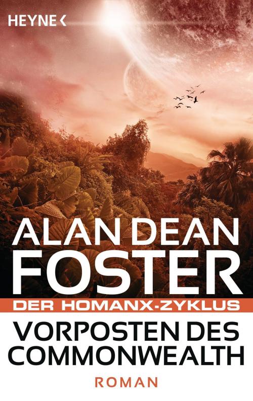 Cover of the book Vorposten des Commonwealth by Alan Dean Foster, Heyne Verlag