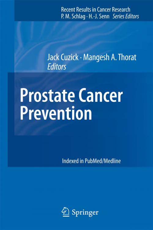 Cover of the book Prostate Cancer Prevention by , Springer Berlin Heidelberg
