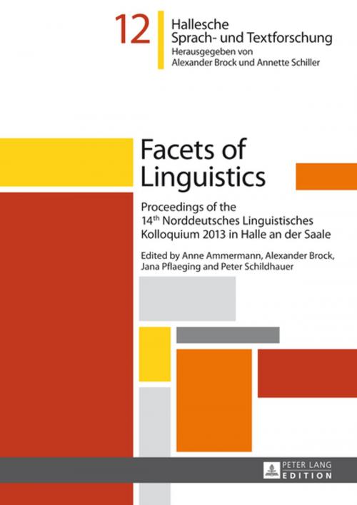 Cover of the book Facets of Linguistics by , Peter Lang