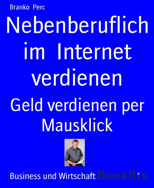 Cover of the book Nebenberuflich im Internet verdienen by Branko Perc, BookRix