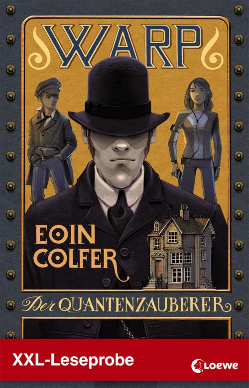 Cover of the book XXL-Leseprobe: WARP 1 - Der Quantenzauberer by Eoin Colfer, Loewe Verlag