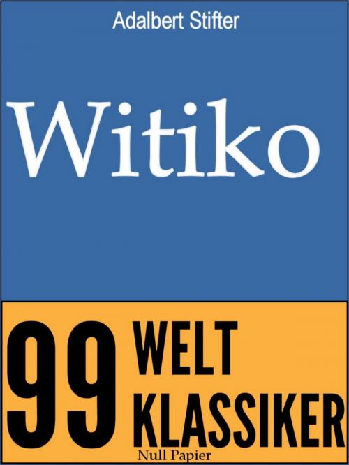 Cover of the book Witiko by Adalbert Stifter, Null Papier Verlag