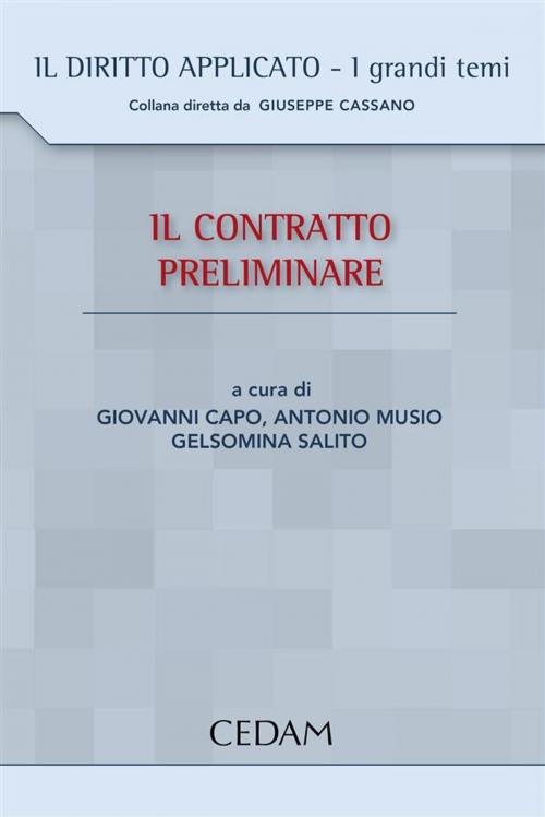 Cover of the book Il contratto preliminare by Capo Giovanni, Musio Antonio, Salito Gelsomina (a cura di), Cedam