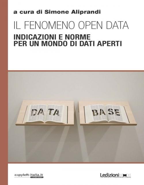 Cover of the book Il Fenomeno Open Data by Simone Aliprandi, Ledizioni