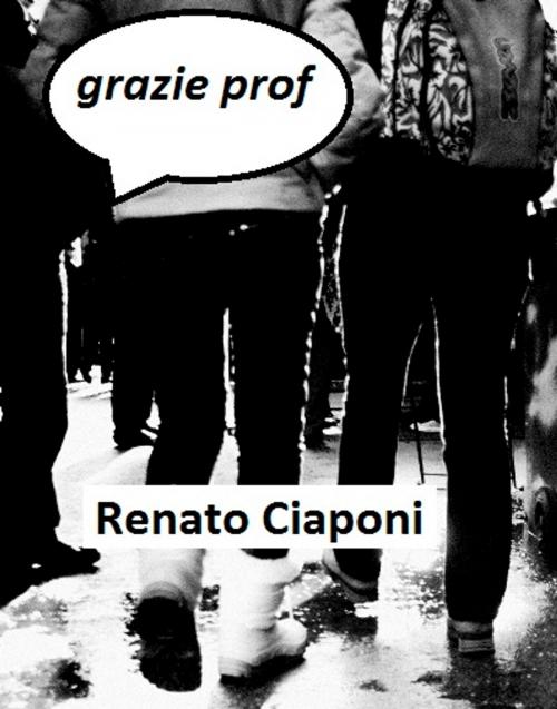 Cover of the book grazie prof by Renato Ciaponi, Renato Ciaponi
