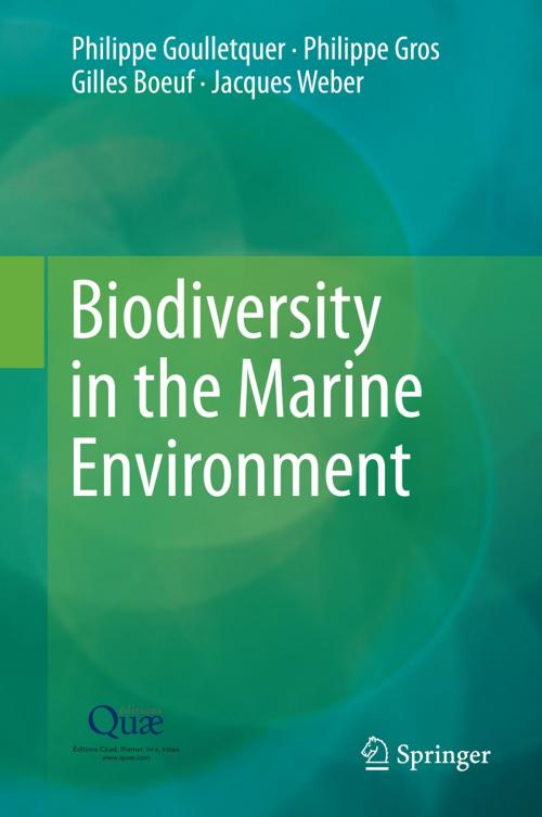Cover of the book Biodiversity in the Marine Environment by Philippe Goulletquer, Philippe Gros, Gilles Boeuf, Jacques Weber, Springer Netherlands