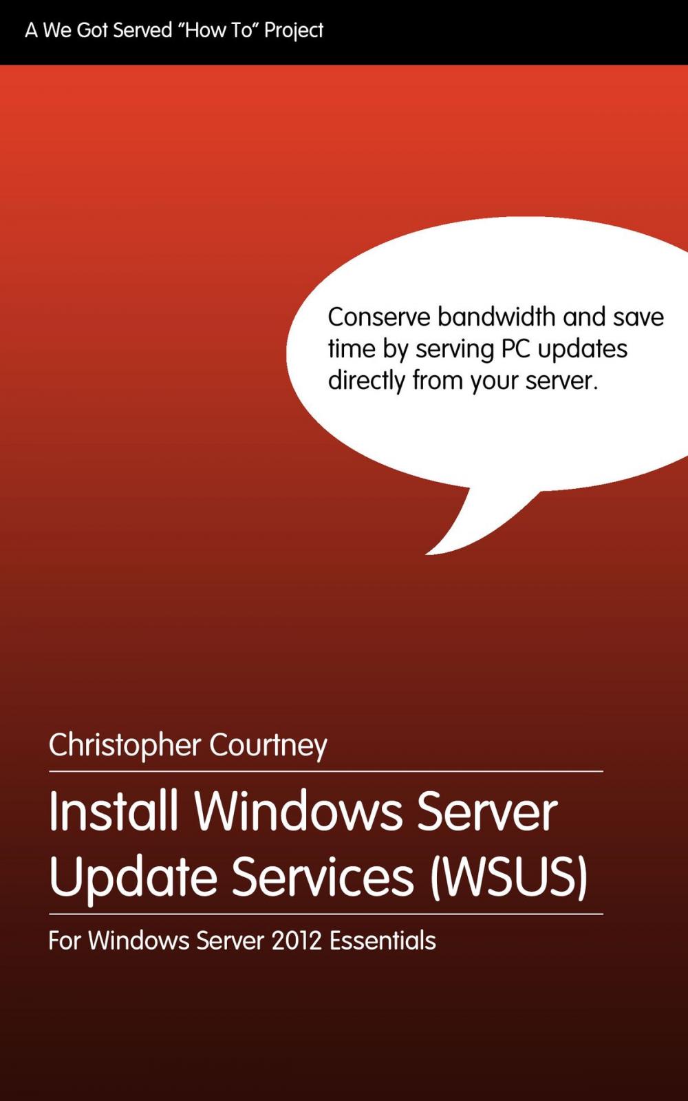 Big bigCover of Install WSUS on Windows Server 2012 Essentials