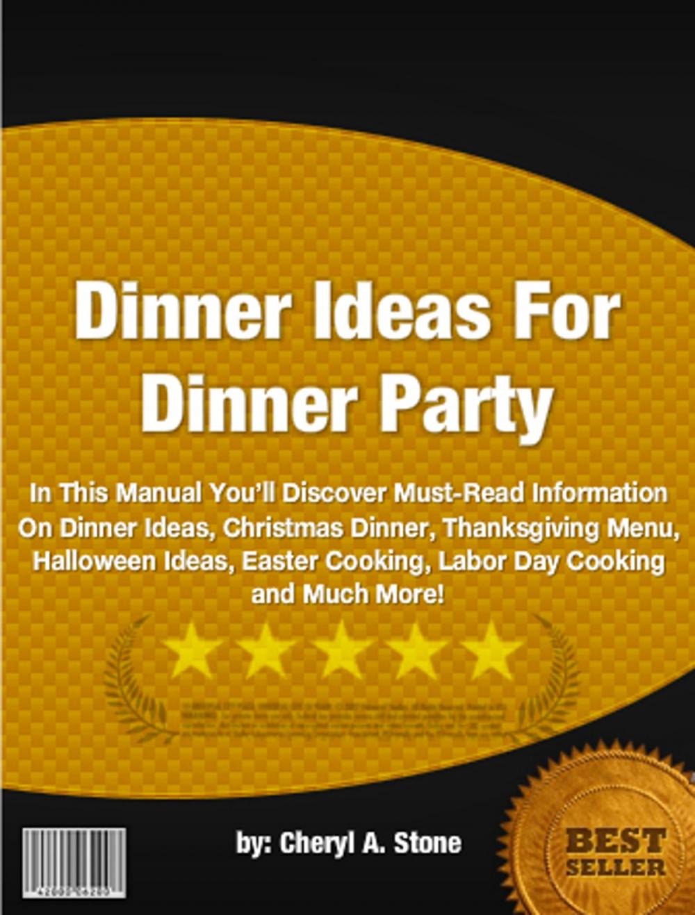 Big bigCover of Dinner Ideas For Dinner Party
