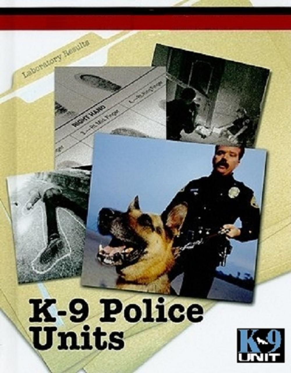 Big bigCover of K-9 Police Units Training Manual