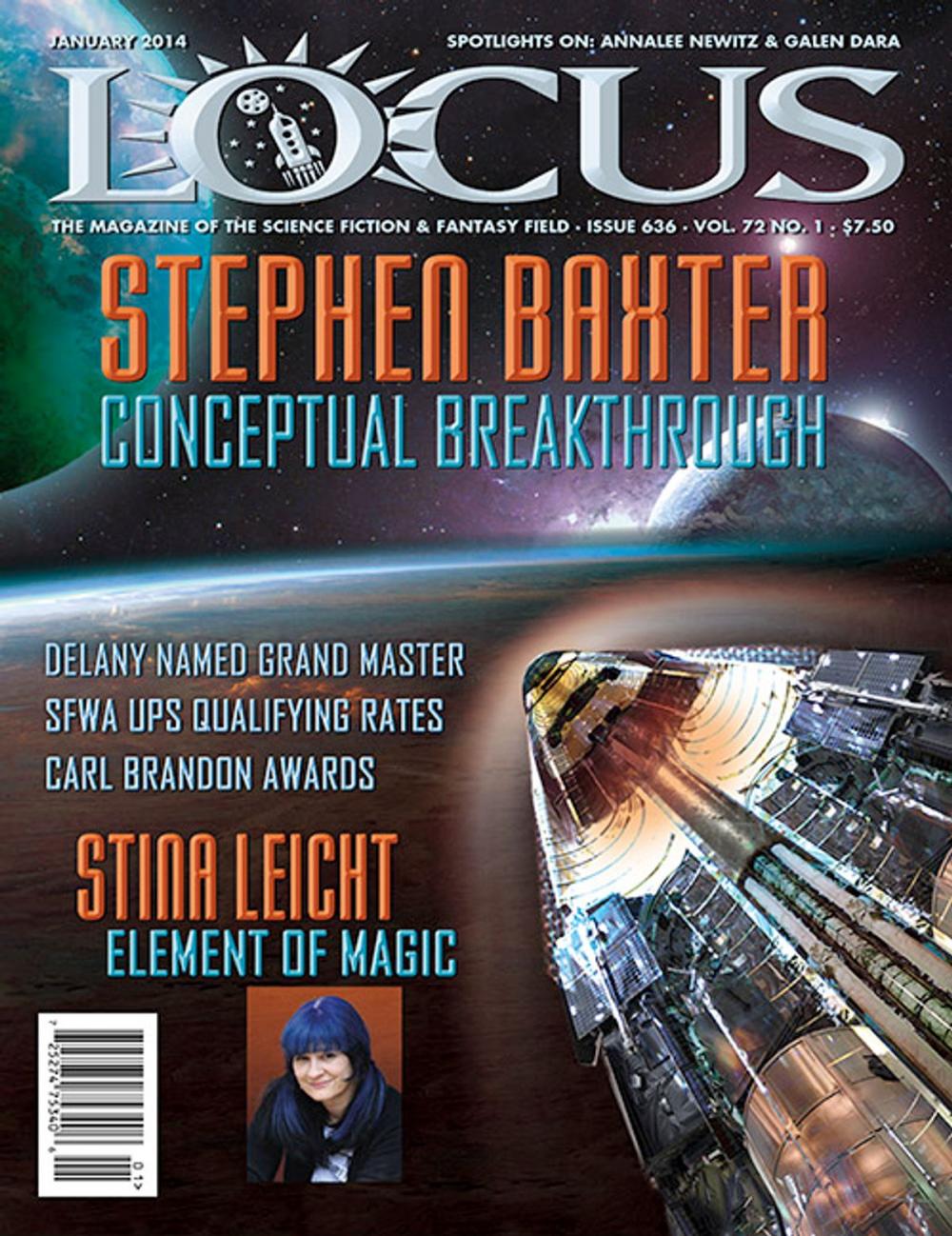 Big bigCover of Locus Magazine, Issue 636, January 2014