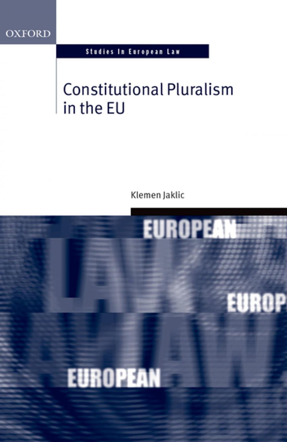 Big bigCover of Constitutional Pluralism in the EU