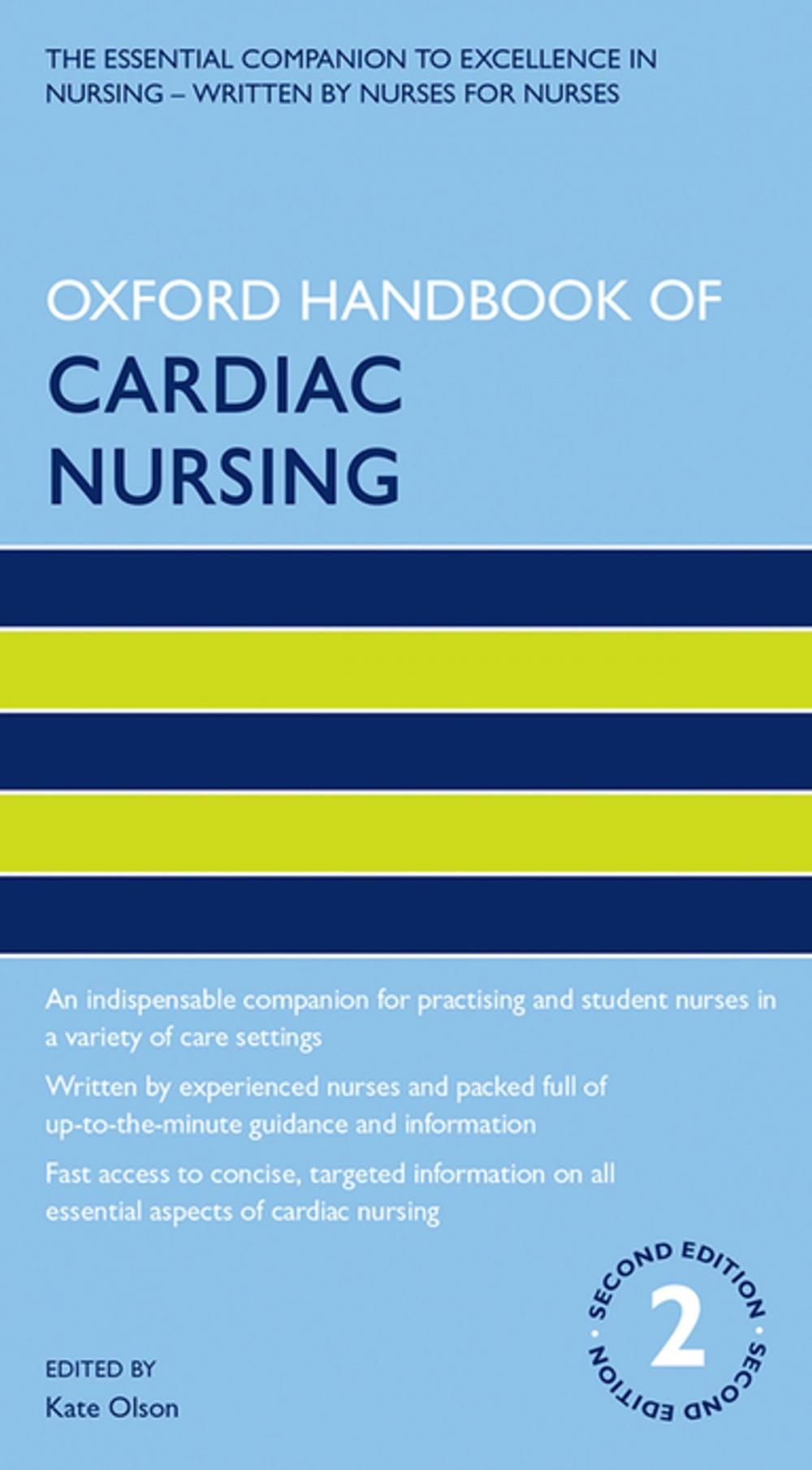 Big bigCover of Oxford Handbook of Cardiac Nursing