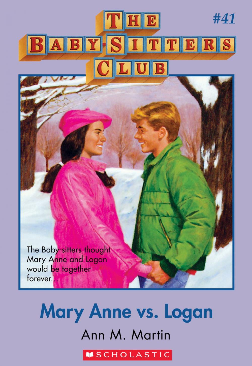 Big bigCover of The Baby-Sitters Club #41: Mary Anne vs. Logan