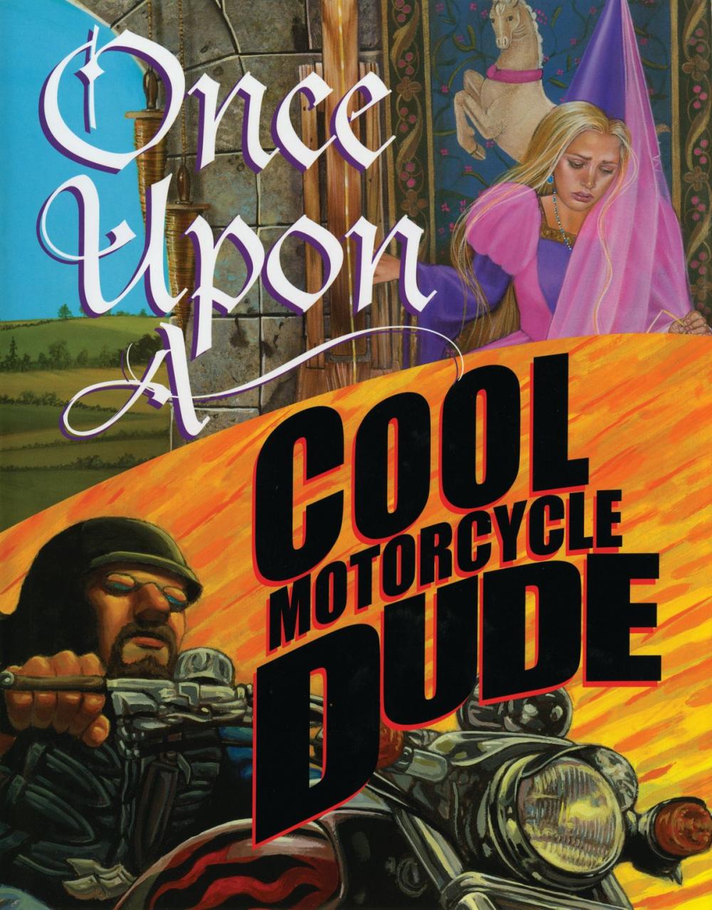 Big bigCover of Once Upon a Cool Motorcycle Dude