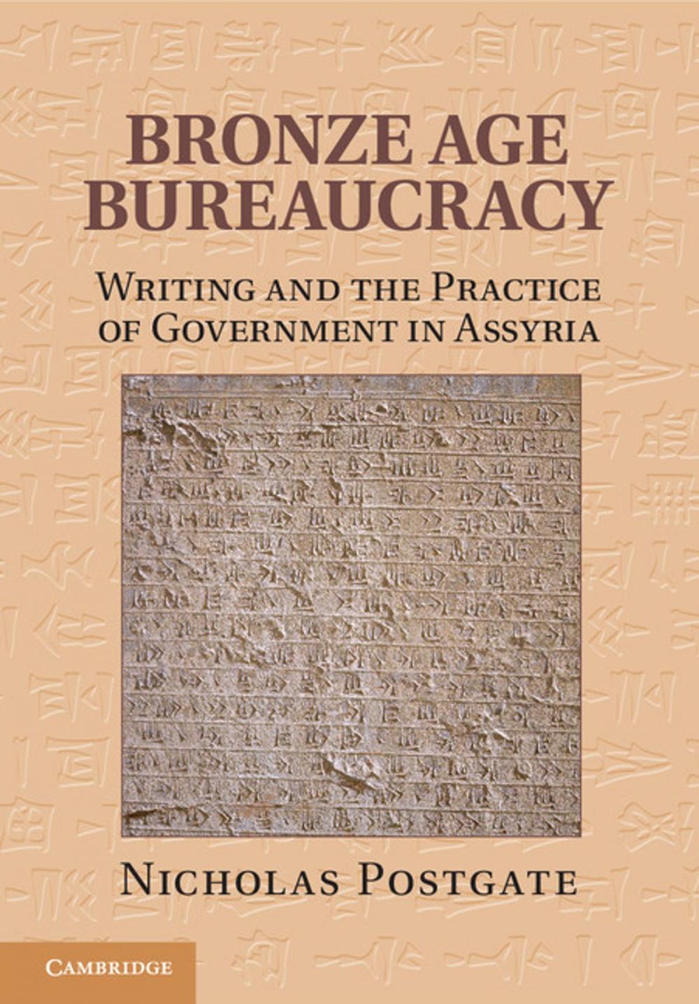 Big bigCover of Bronze Age Bureaucracy
