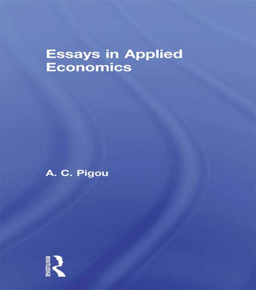 Big bigCover of Essays in Applied Economics