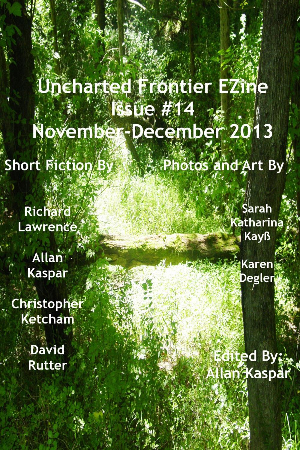 Big bigCover of Uncharted Frontier EZine Issue 14