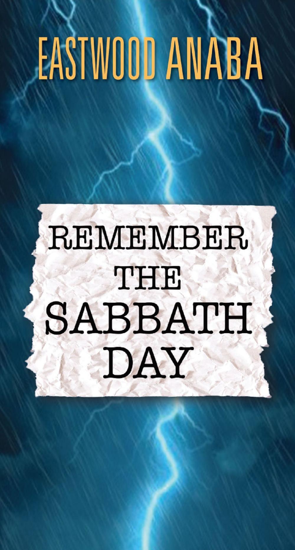Big bigCover of Remember the Sabbath Day