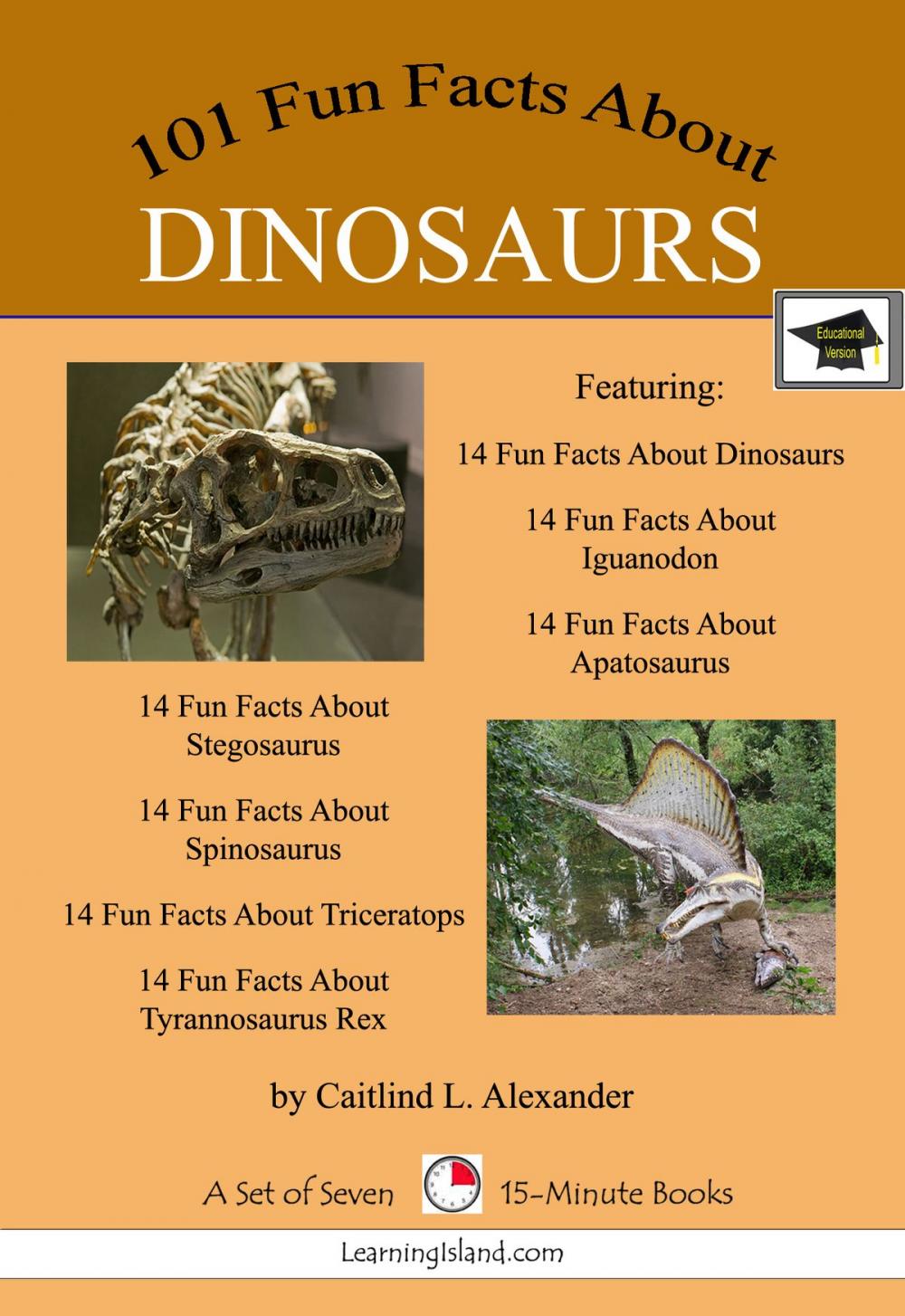 Big bigCover of 101 Fun Facts About Dinosaurs: A Set of Seven 15-Minute Books, Educational Version