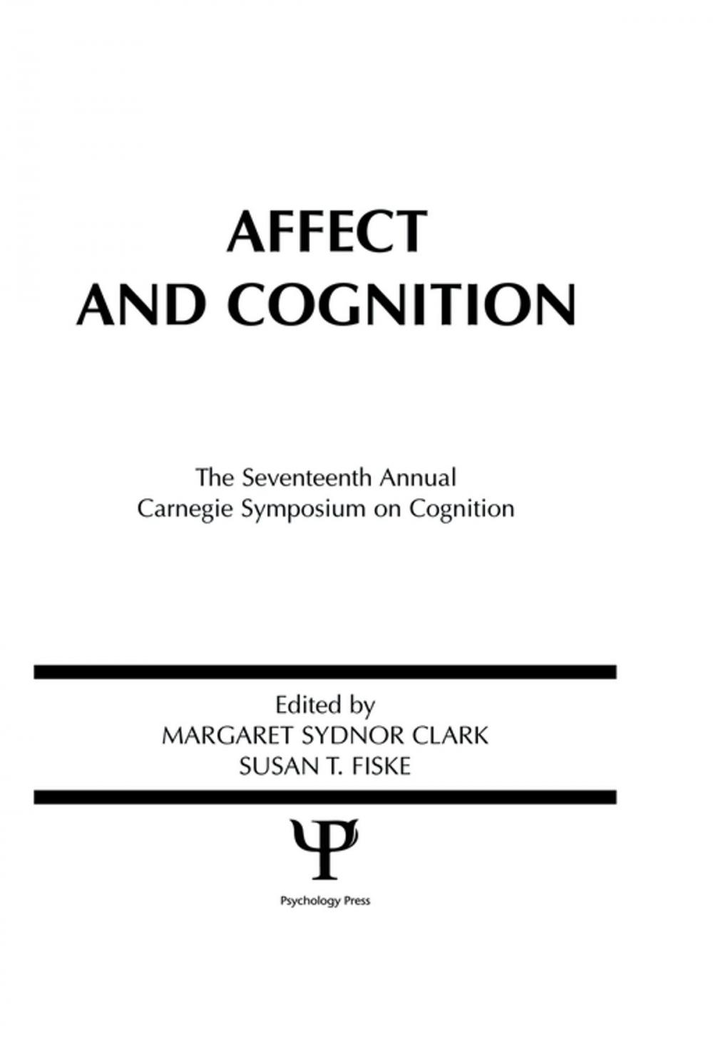 Big bigCover of Affect and Cognition