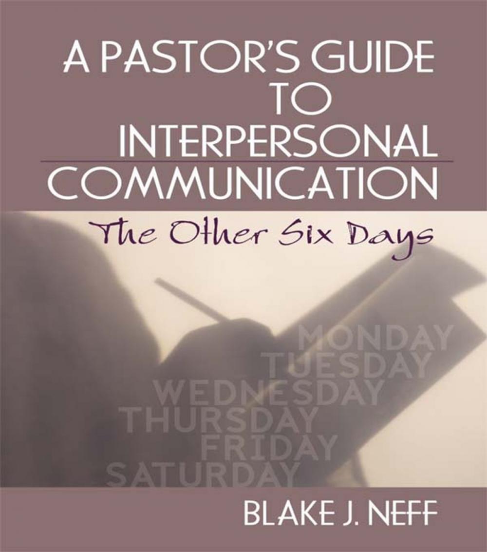 Big bigCover of A Pastor's Guide to Interpersonal Communication