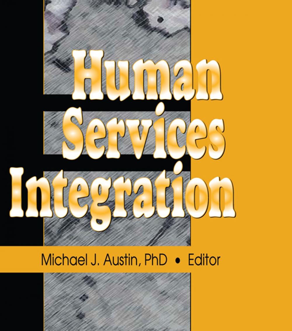 Big bigCover of Human Services Integration