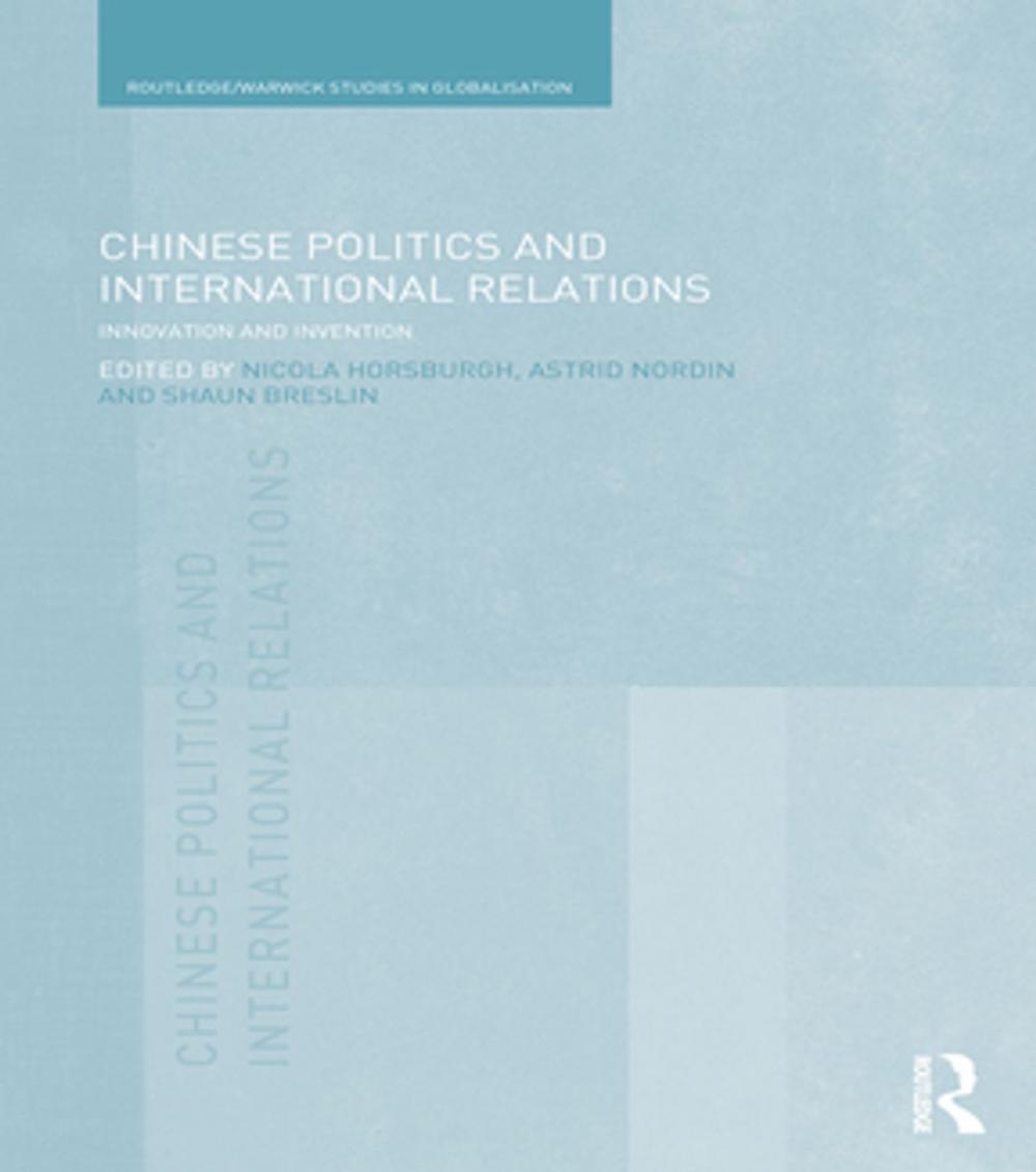 Big bigCover of Chinese Politics and International Relations