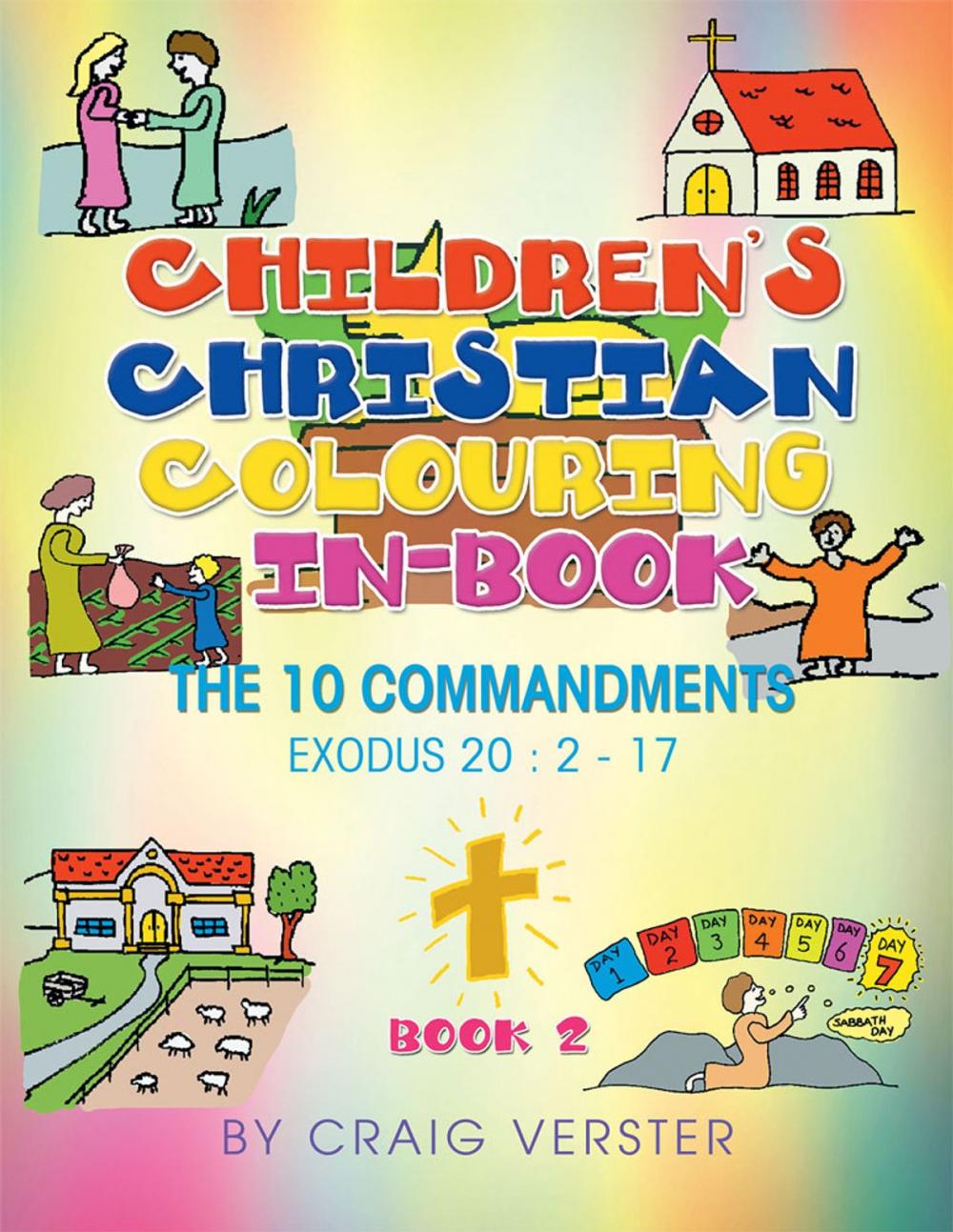 Big bigCover of Children's Christian Colouring-In Book