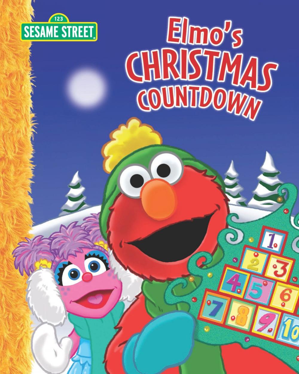 Big bigCover of Elmo's Christmas Countdown (Sesame Street Series)