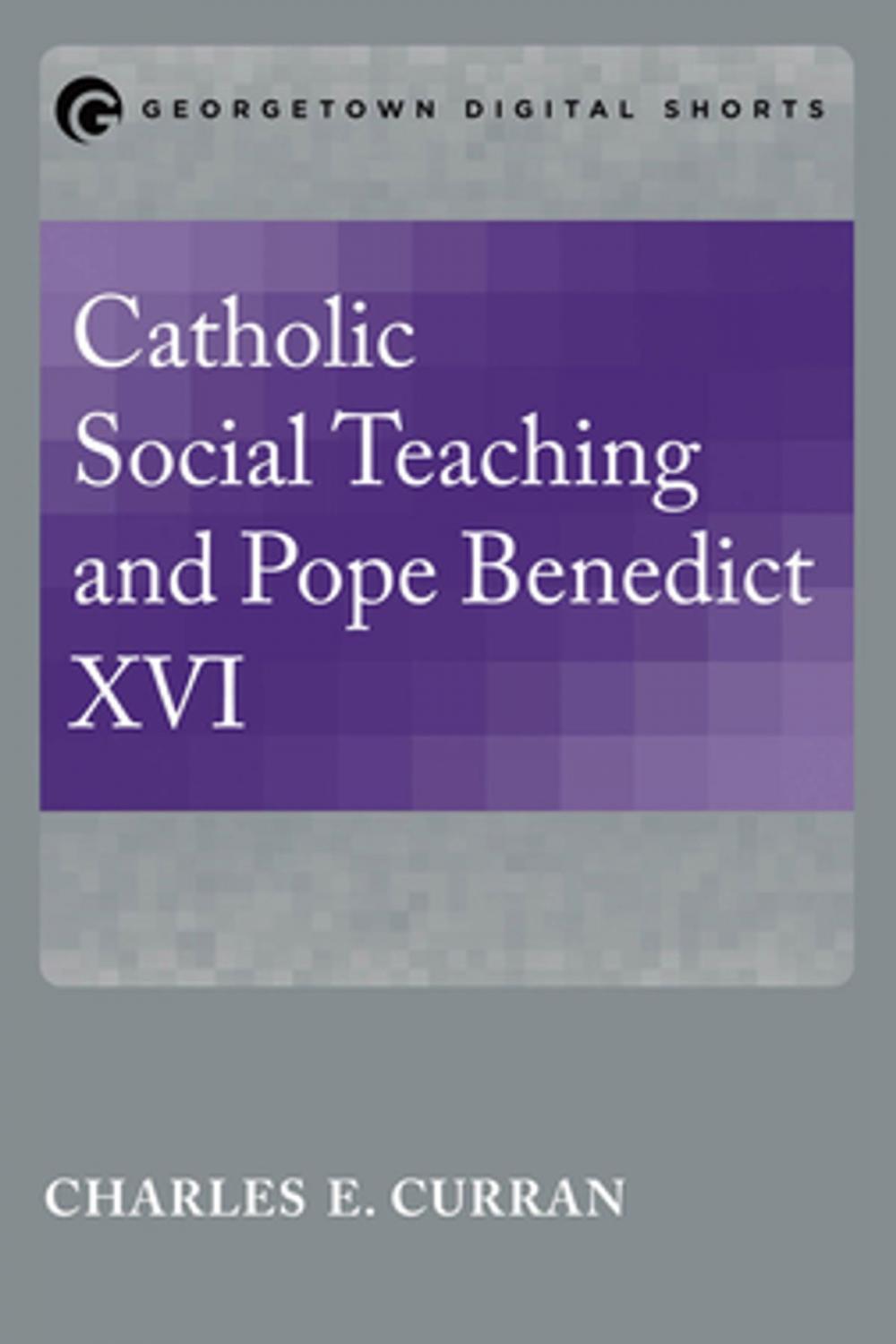 Big bigCover of Catholic Social Teaching and Pope Benedict XVI