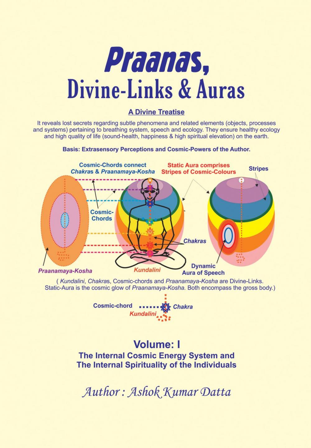 Big bigCover of Praanas, Divine-Links & Auras: Volume I