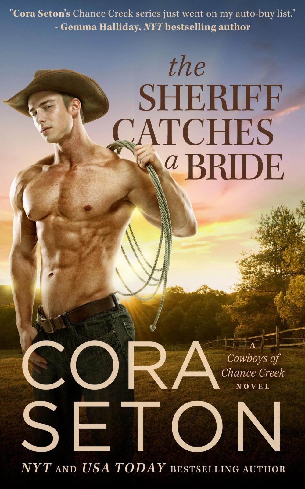 Big bigCover of The Sheriff Catches a Bride