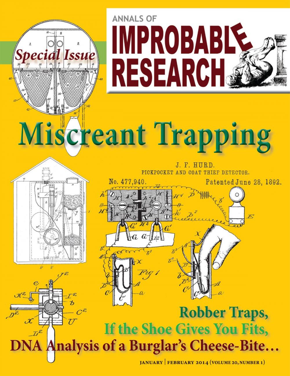 Big bigCover of Annals of Improbable Research, Vol. 20, No. 1