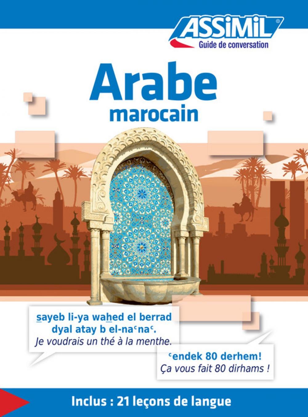 Big bigCover of Arabe marocain - Guide de conversation