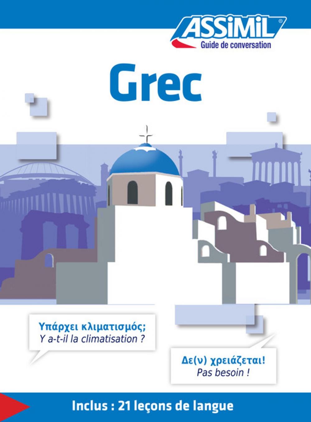Big bigCover of Grec - Guide de conversation