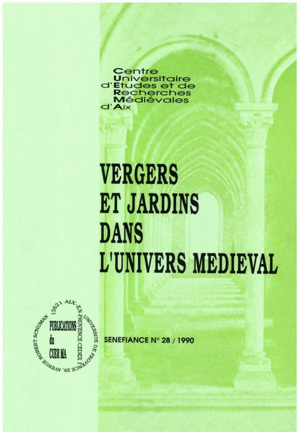 Big bigCover of Vergers et jardins dans l'univers médiéval