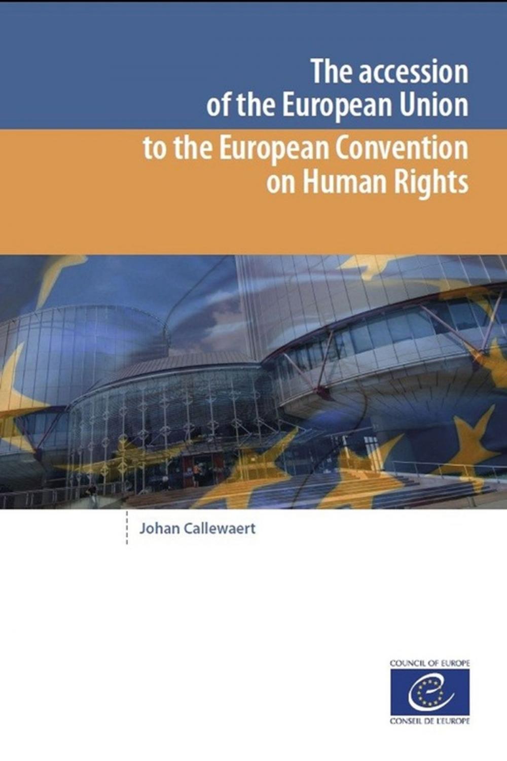 Big bigCover of The accession of the European Union to the European Convention on Human Rights