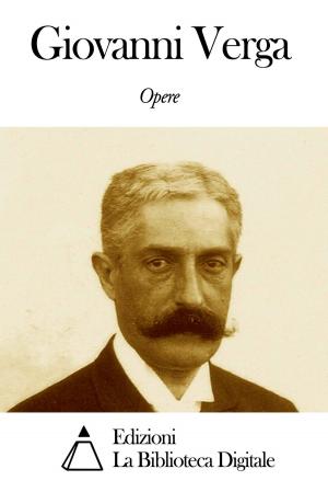 Book cover of Opere di Giovanni Verga
