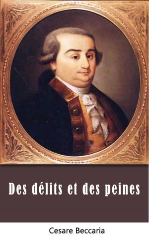 Cover of the book Des délits et des peines by Friedrich Schiller, X. Marmier