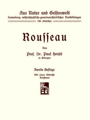 Cover of the book Rousseau by Bertha Thomas