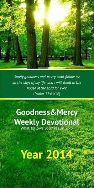 Cover of the book Goodness&Mercy Devotionals by Boyd Bailey