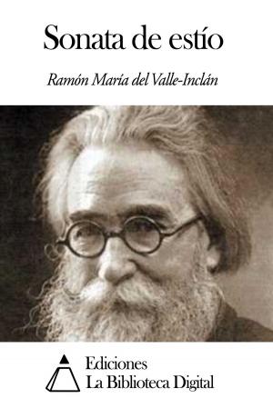 Cover of the book Sonata de estío by Leopoldo Alas «Clarín»